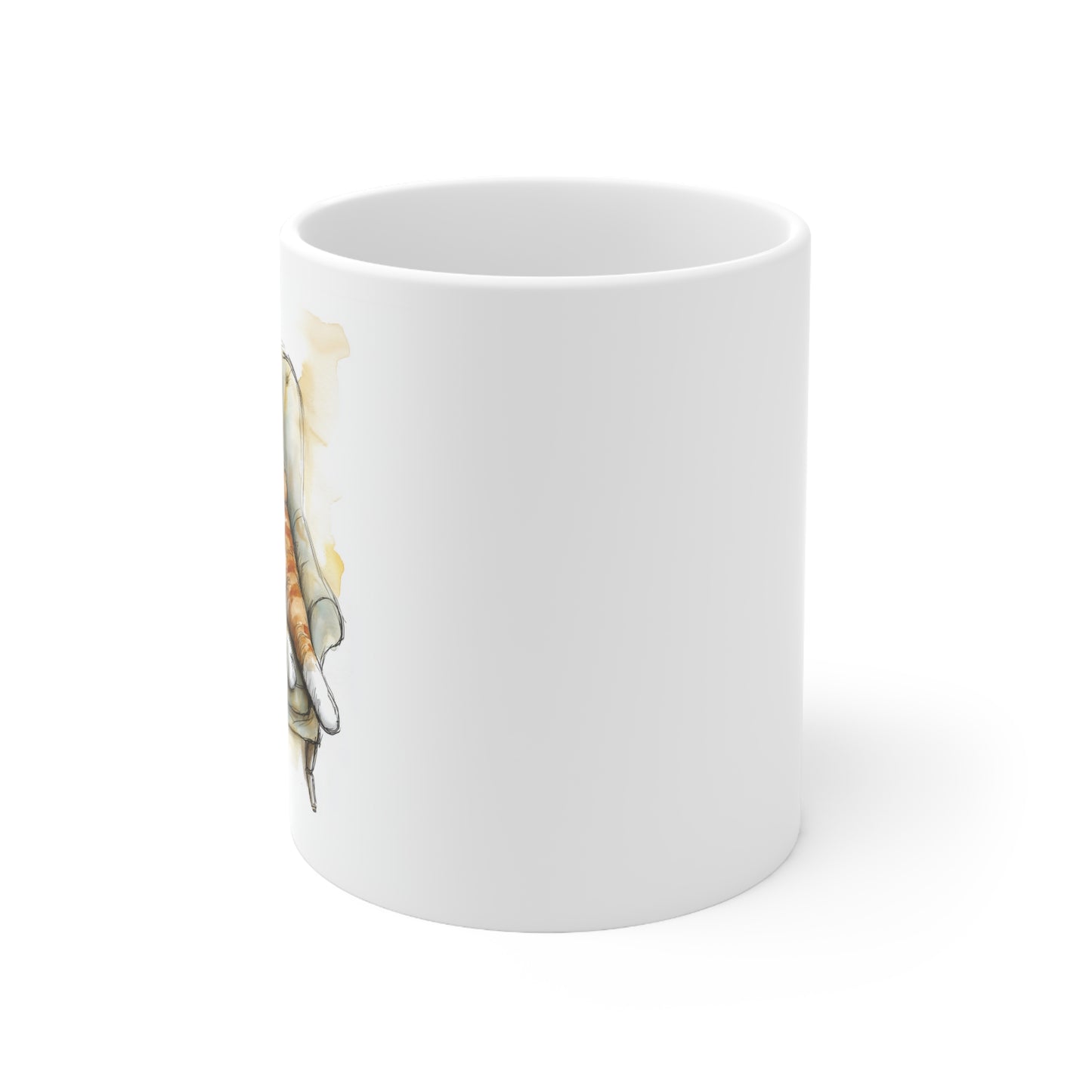 Cozy Cat Lover Ceramic Cup