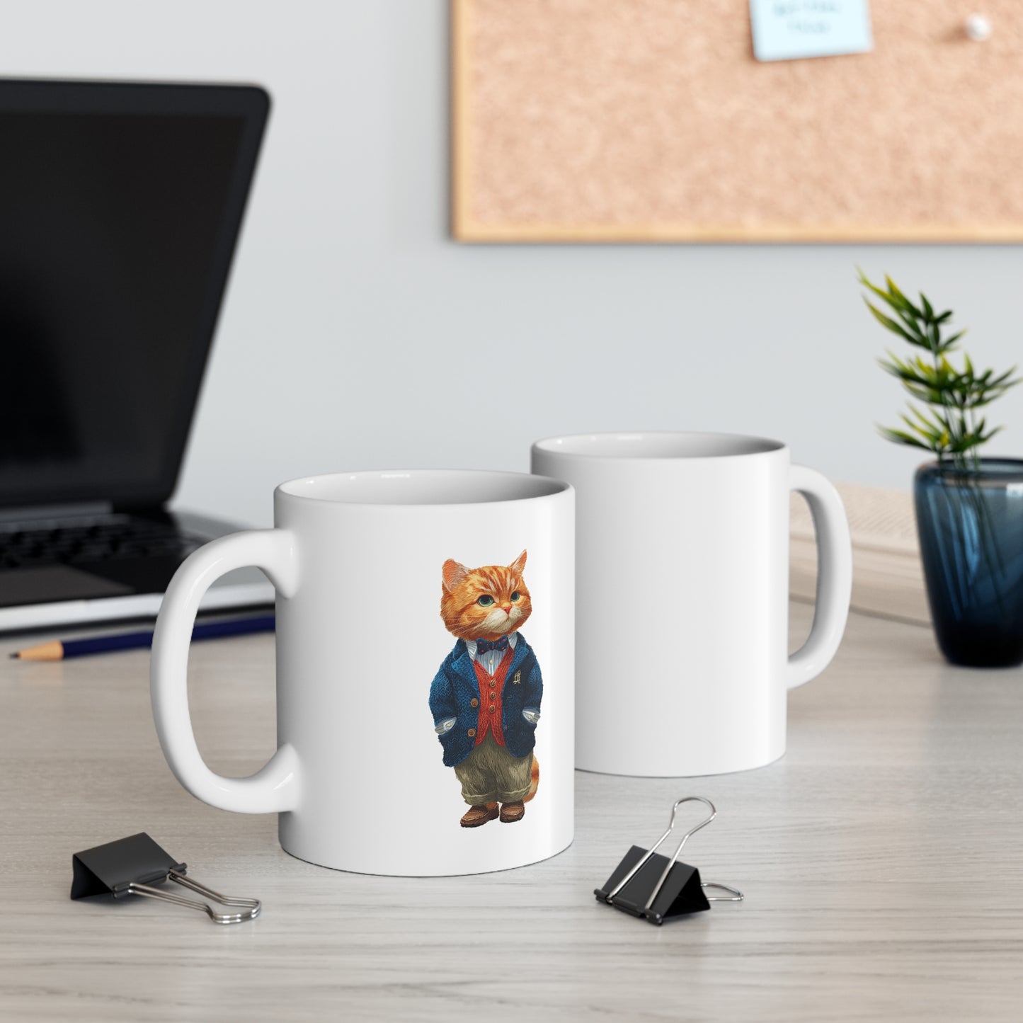 Classic Ginger Cat Ceramic Mug