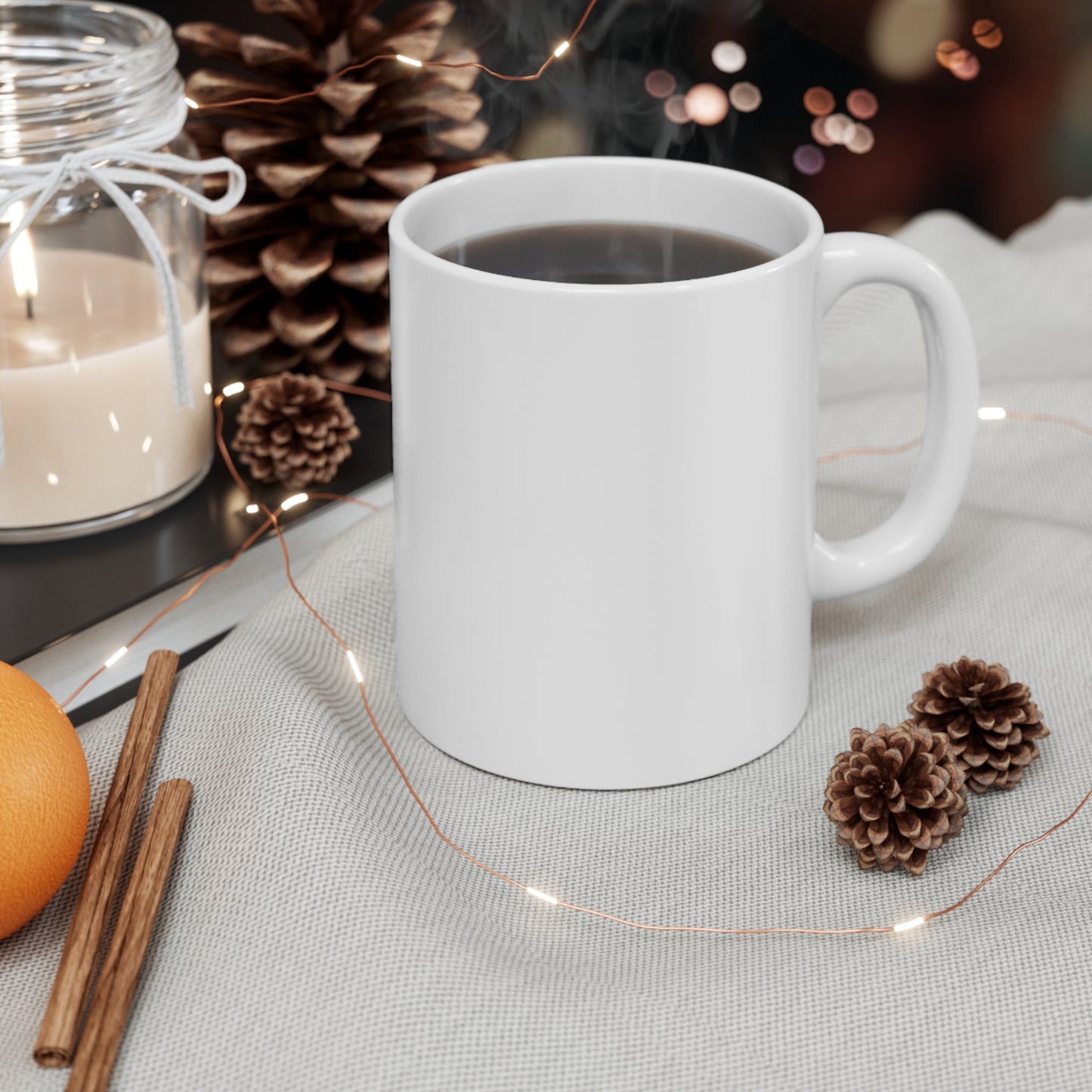 Cozy Cat Lover Ceramic Cup