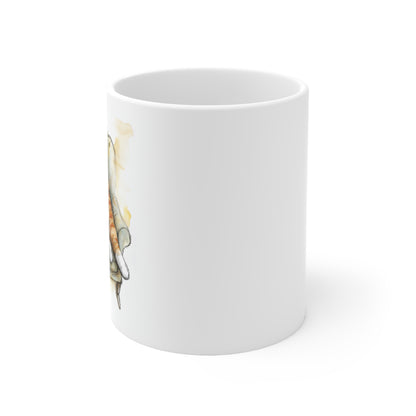 Cozy Cat Lover Ceramic Cup