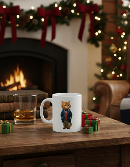 Classic Ginger Cat Ceramic Mug